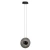 Designerska lampa wisząca ANDORA PENDANT 1 SMOKY Azzardo AZ6883 Szary Dymiony LED Nowoczesna